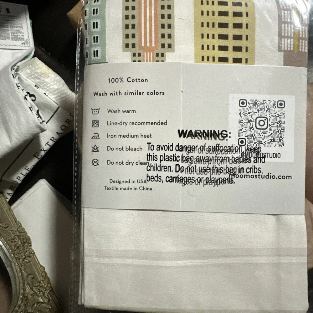 Moomo Studio Miami State 100% Cotton Tea Towel
